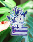 Rabbit's Star Bouquet Vinyl Sticker