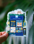 Little Kiosk Vinyl Sticker