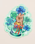 Holographic Ink Potion - Four Leaf Clover Vinyl Sticker