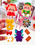 CardCaptor Sakura Inspired Sticker Sheet