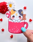 Mug Friends Vinyl Stickers - Leo