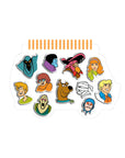 Scooby-Doo Mystery Machine Notebook & Sticker Set