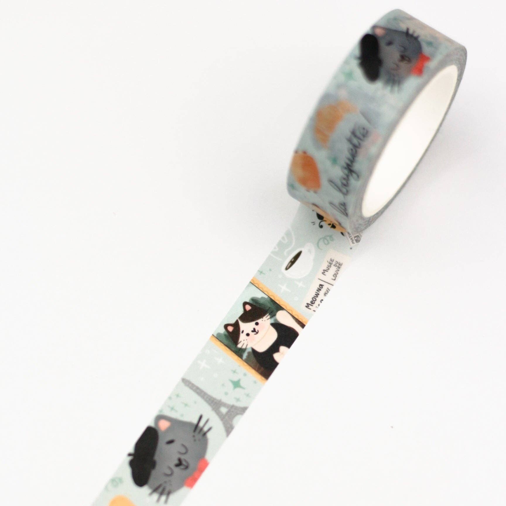Ghosty in Paris Washi Tape – Spooky & Chic Adventures Abroad