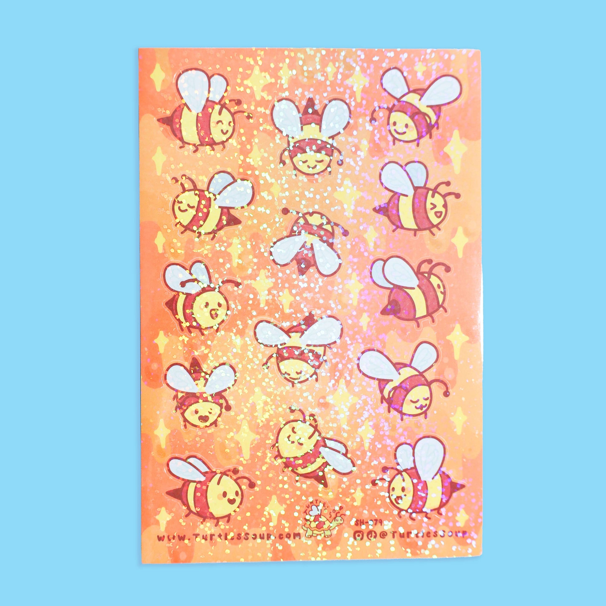 Busy Bee Hive Sticker Sheet