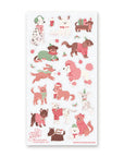 Holly Jolly Pups Sticker Sheet