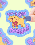 Good Doggo Vinyl Sticker
