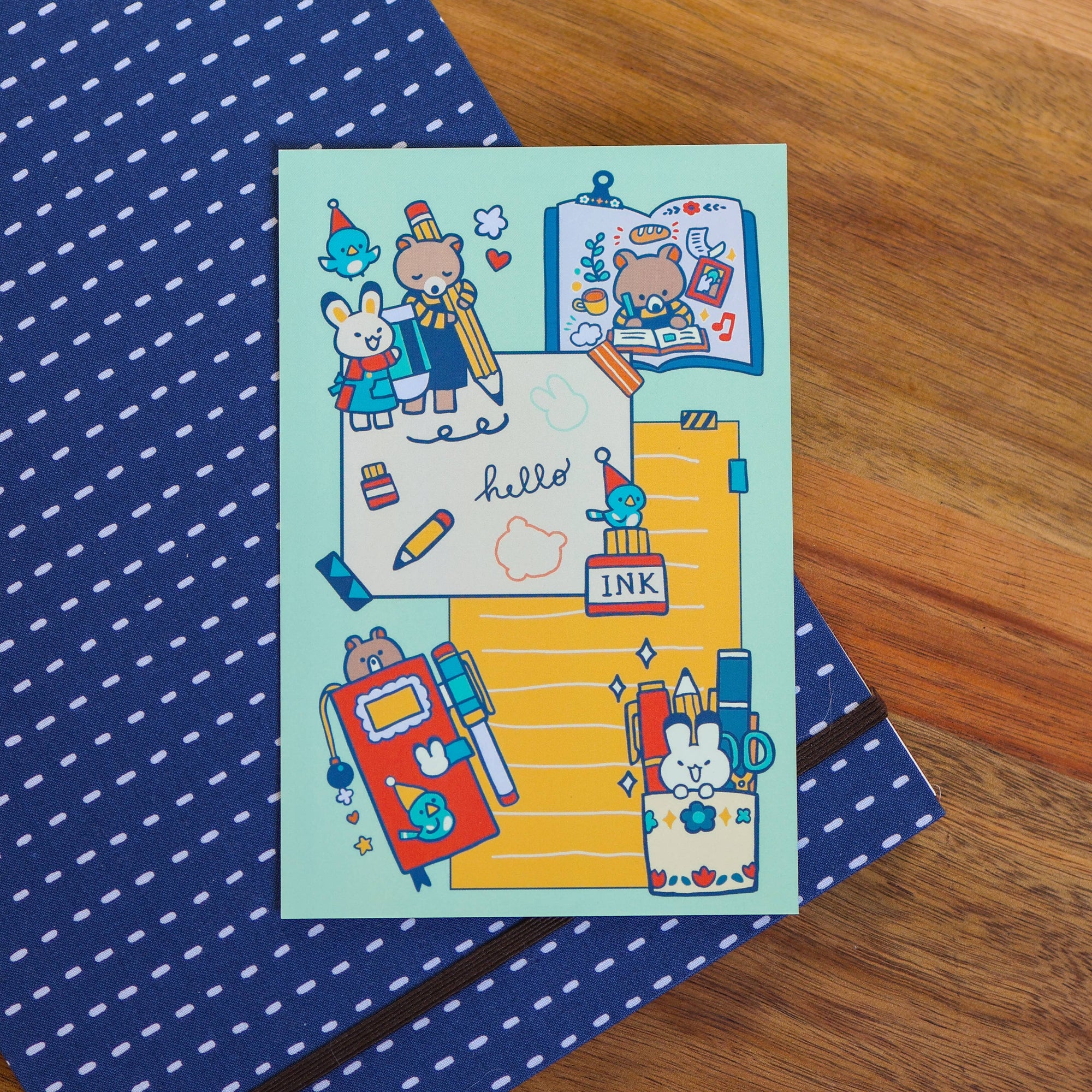 Journal and Craft Postcard