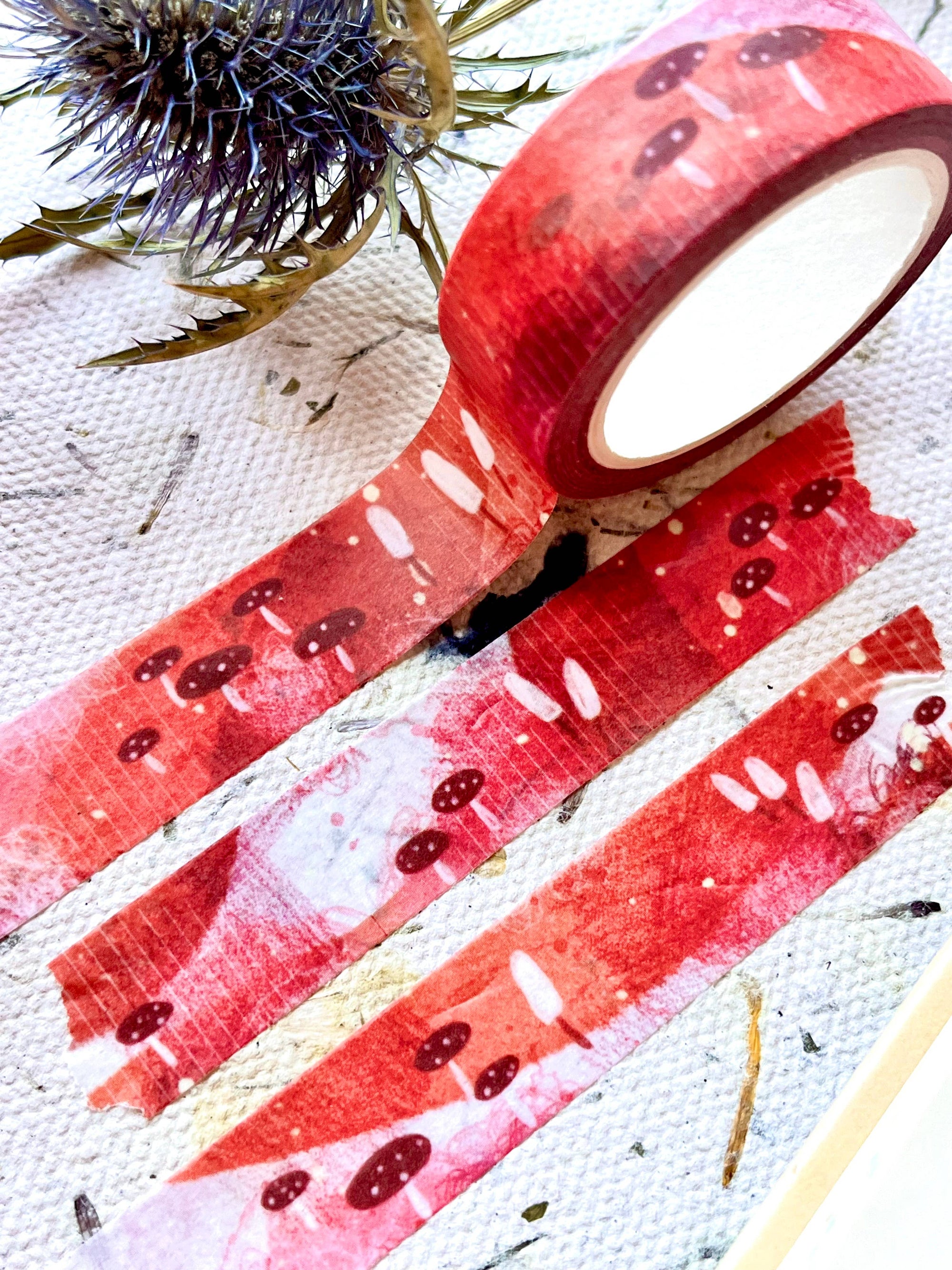 Toadstool Forest Decorative Washi Tape