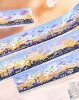 Golden Sunset Sky Washi Tape