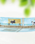 Seaside Cats Clear Tape