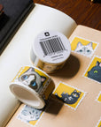 Candid Cats Stamp Washi Tape