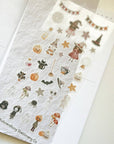 Spooky Halloween Washi Sticker Sheet