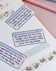 Grateful for the Little Things Vinyl Sticker