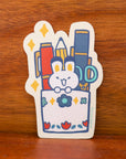 Pen Holder Vinyl Sticker