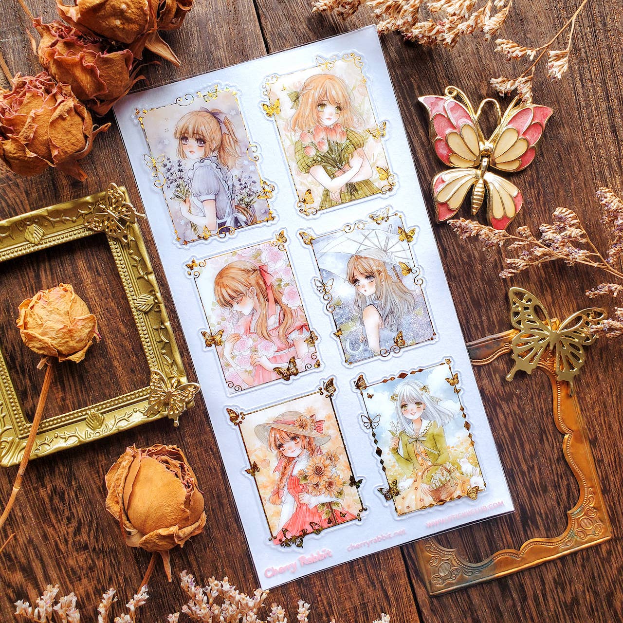 Spring Snapshots Sticker Sheet