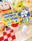 Please Be Patient I'm Still Confused Puppy Vinyl Sticker