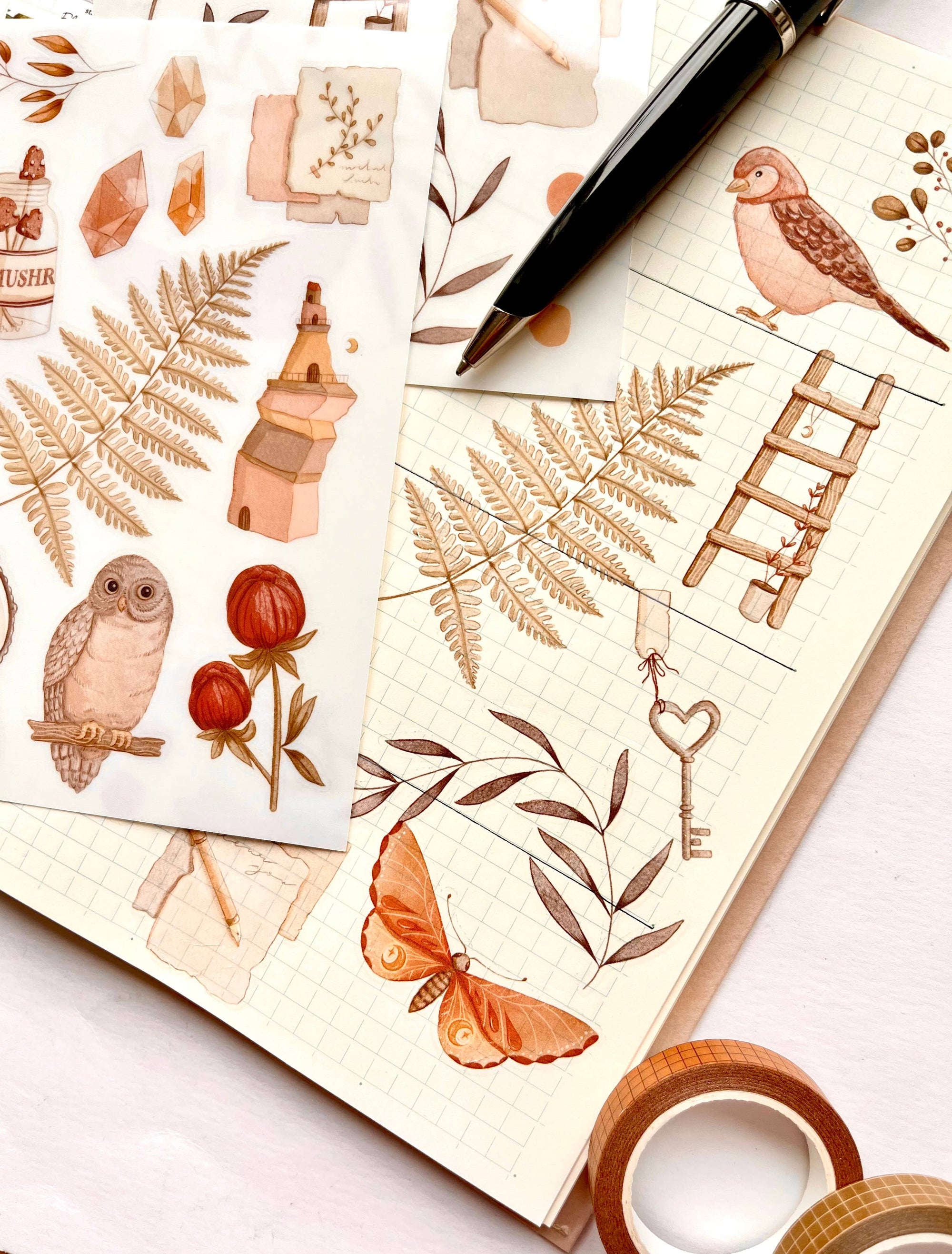Fairy Tales Rub-On Sticker Sheet