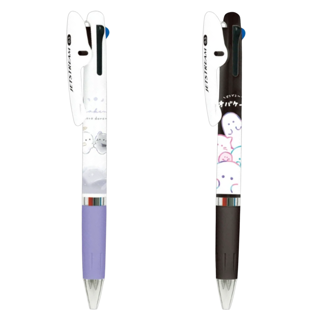 Obakenu Ghost Edition Jetstream 3-Colour Ballpoint Pen (0.5 mm)