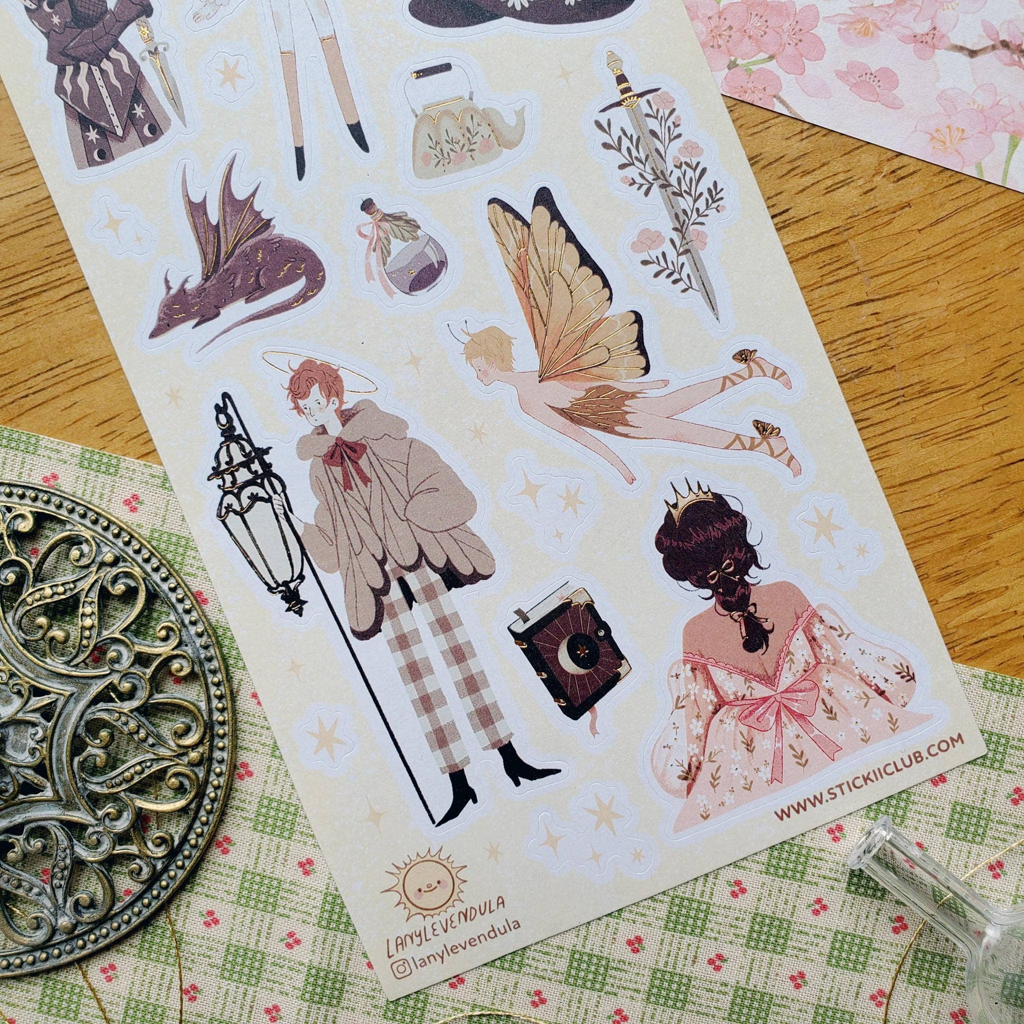 Fairytale Folk Sticker Sheet