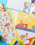 Giraffe Post Sticker Sheet