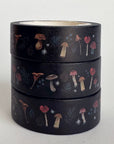 Mushrooms in Autumn Washi Tape
