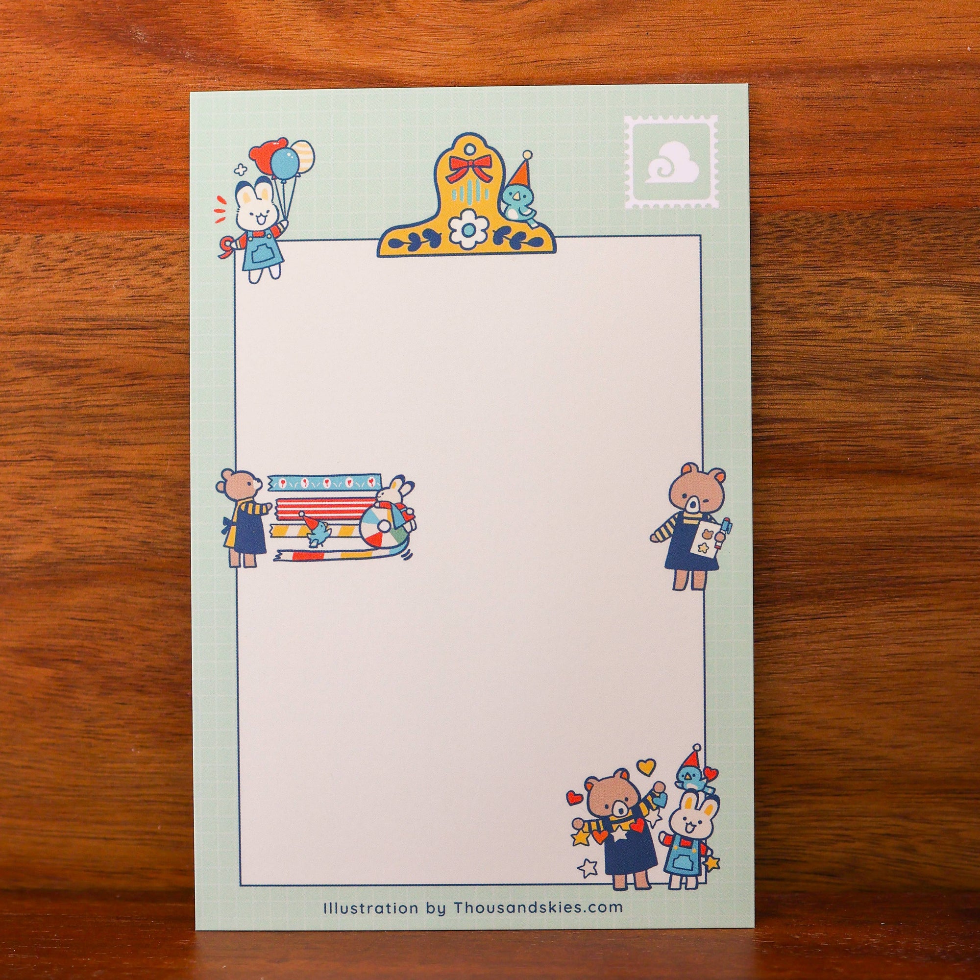 Journal and Craft Postcard