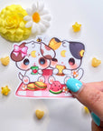 Picnic Friends Vinyl Stickers - P1 - Mochi