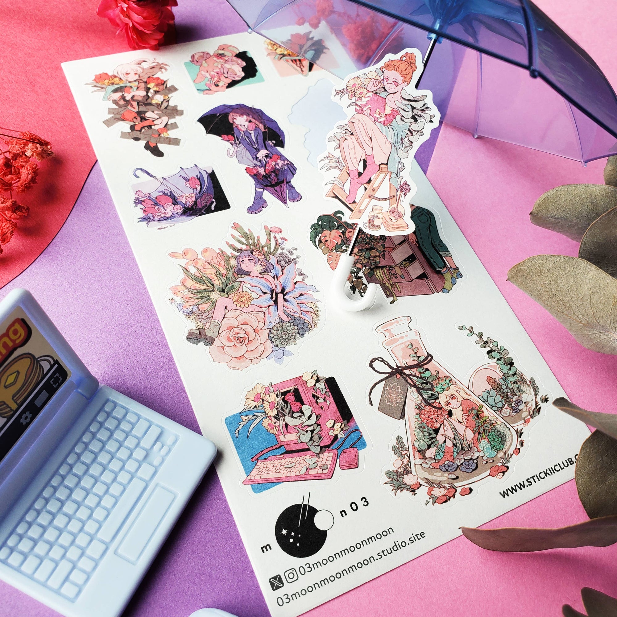 Flower-Filled Days Sticker Sheet