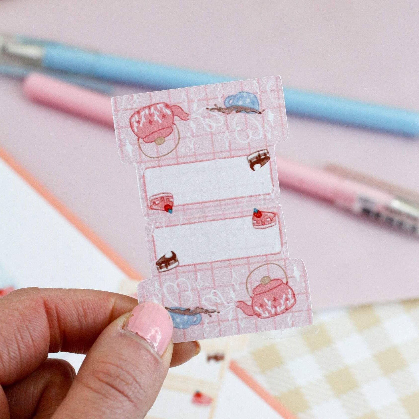 Decorative Adhesive Tabs – Cute Planner Tabs
