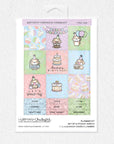Birthday Hobonichi Cousin Weekly Sticker Kit