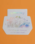 Trust Me... They're Different Vinyl Sticker