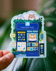 Little Kiosk Vinyl Sticker