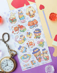 Kawaii Wonderland Sticker Sheet