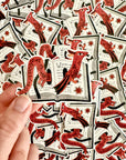 Book Wyrm Vinyl Sticker
