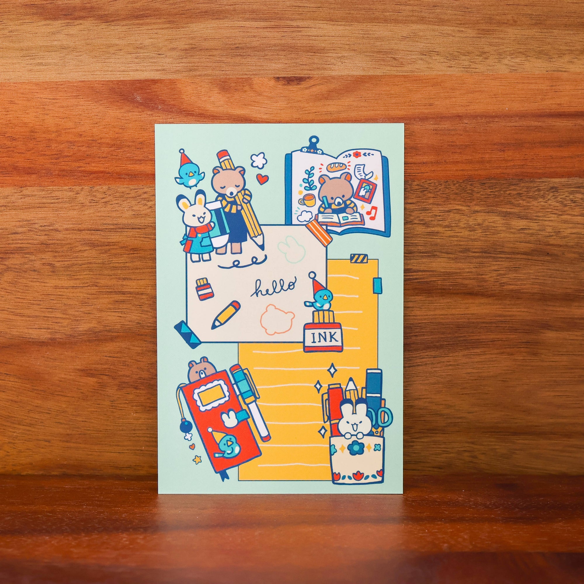 Journal and Craft Postcard