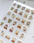 Halloween Bears Sticker Sheet