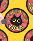 Stare Into The Void Vinyl Sticker
