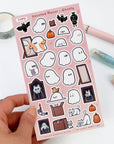 Ghosty Haunted Manor Sticker Sheet