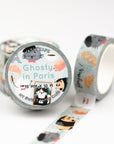 Ghosty in Paris Washi Tape – Spooky & Chic Adventures Abroad