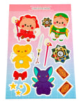 CardCaptor Sakura Inspired Sticker Sheet