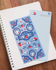 Strawberry Medley Clear Sticker Sheet