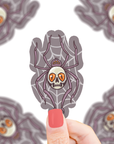 Spider Skull Sticker