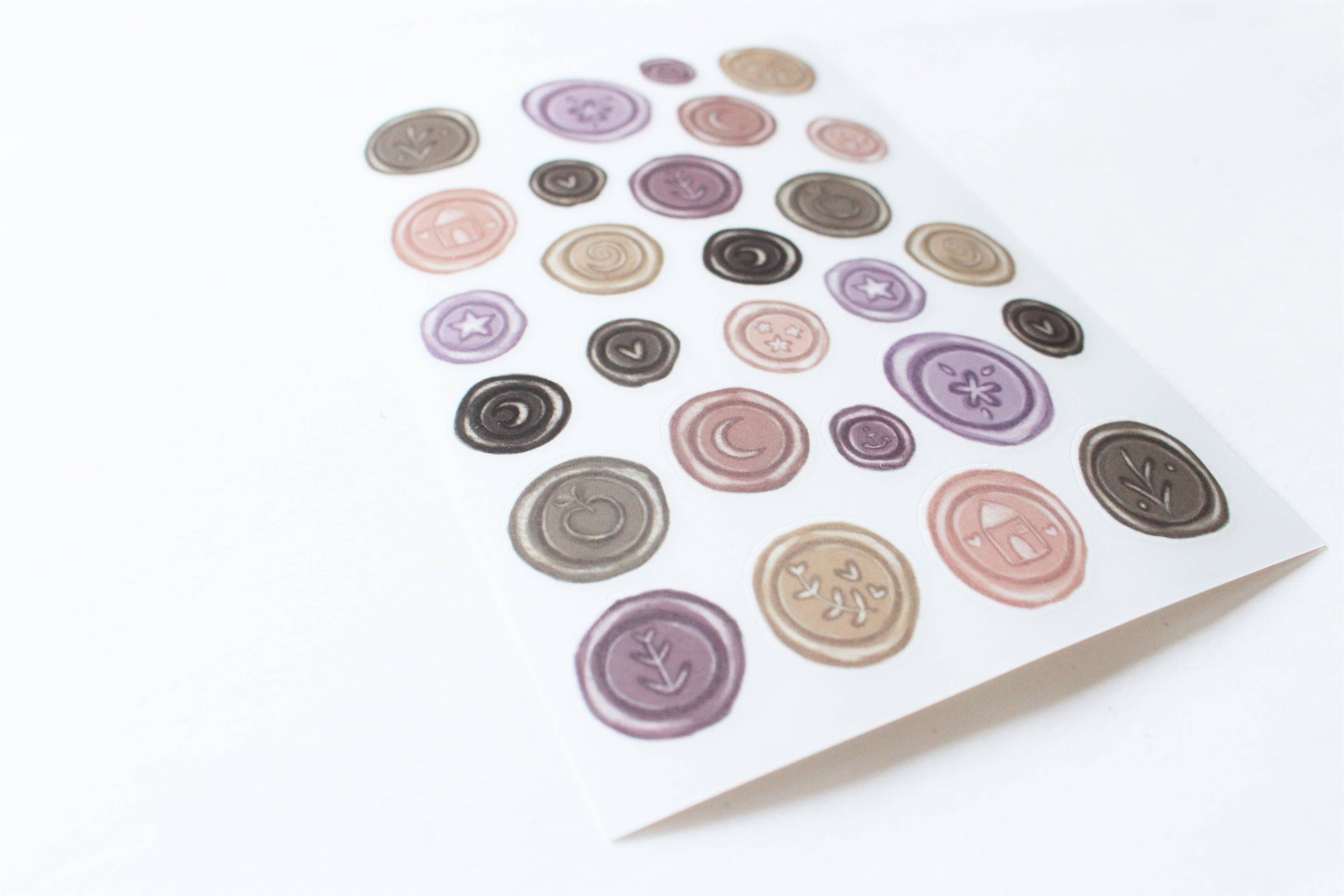 Wax Seals Rub-On Sticker Sheet