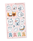 Corporate Ghost Back to Work Sticker Sheet
