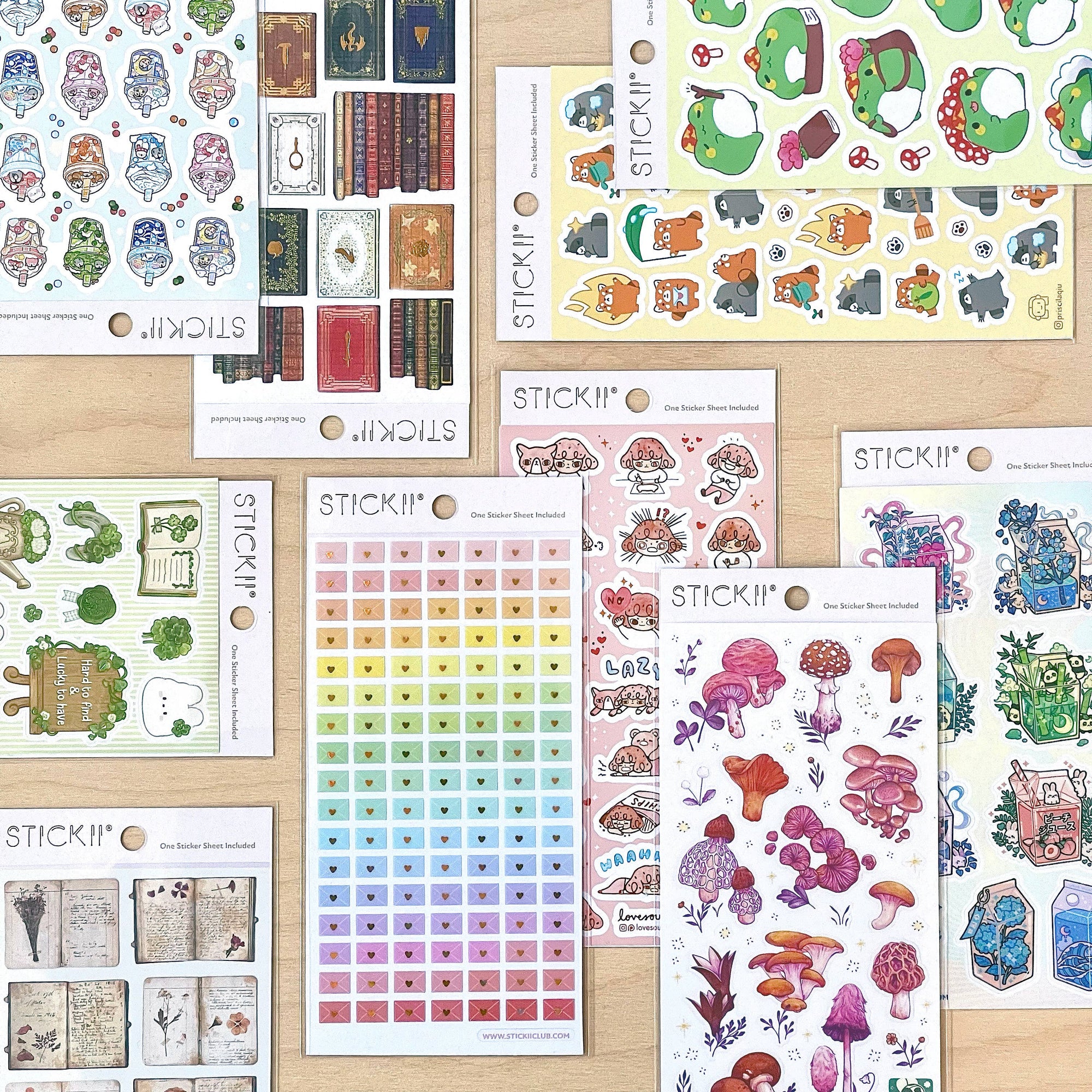 Fairytale Folk Sticker Sheet