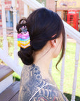 Book Stack Kitty Hair Claw