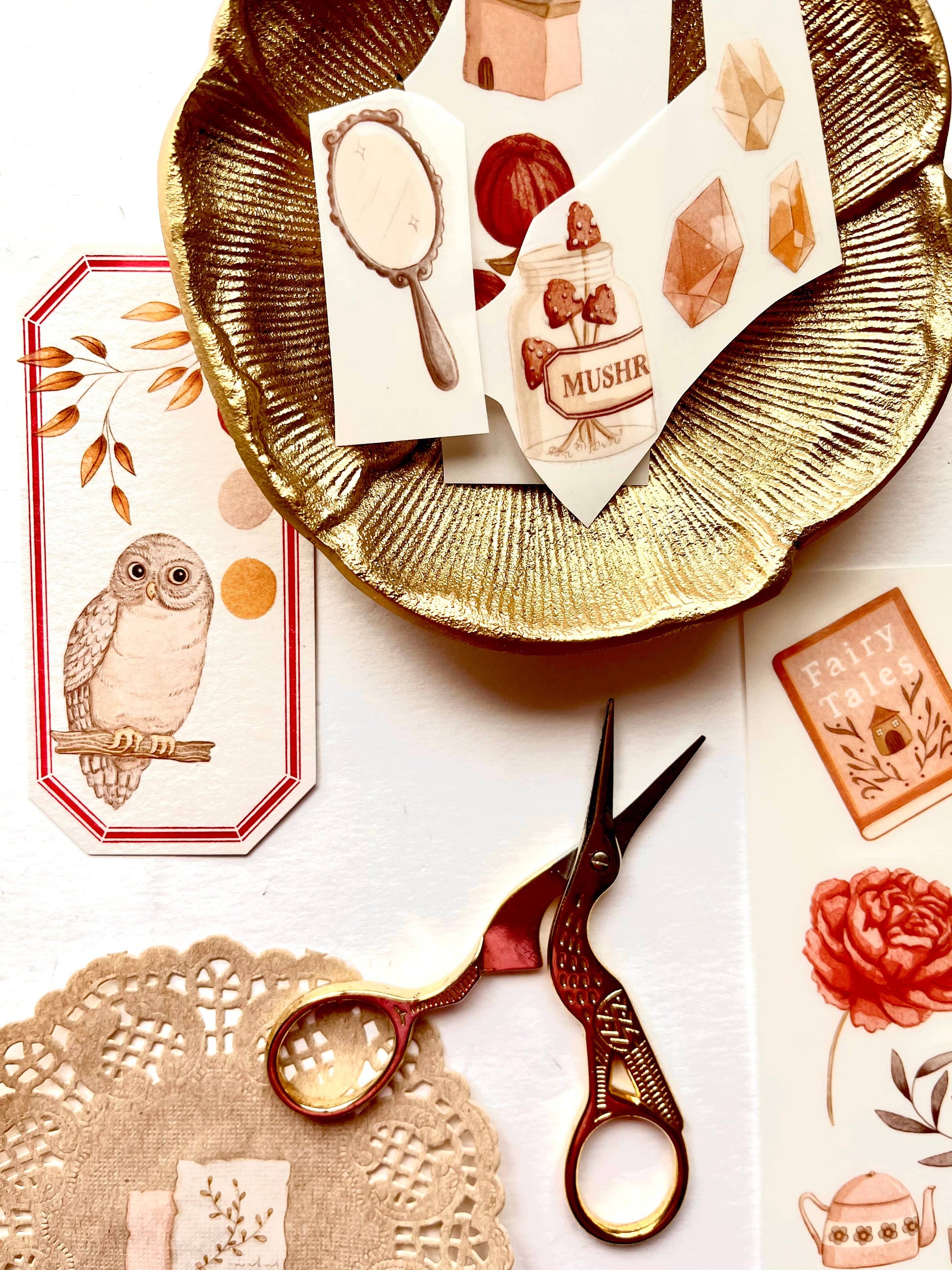 Fairy Tales Rub-On Sticker Sheet