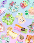 Snail Mushroom Hair Scrunchie