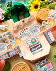 Lil' Coffee Misfits - Diecut Washi Tape