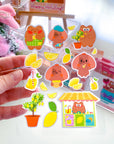 Lemonade Bear & Puppy Sticker Sheet